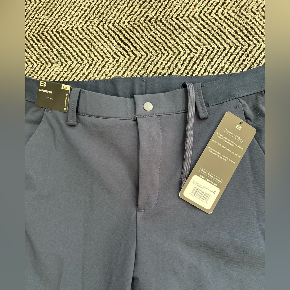 Layer 8 Men's Dark Blue Dress Pants - Picture 3 of 5